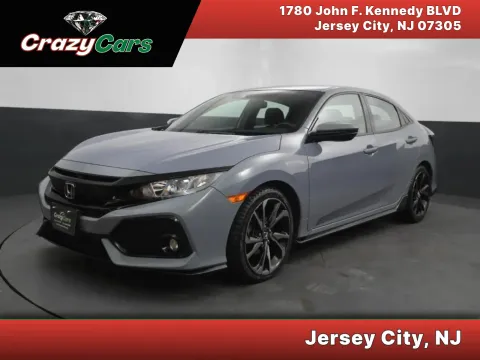 Gray 2019 Honda Civic Sport Hatchback 4D for sale in Jersey City, NJ