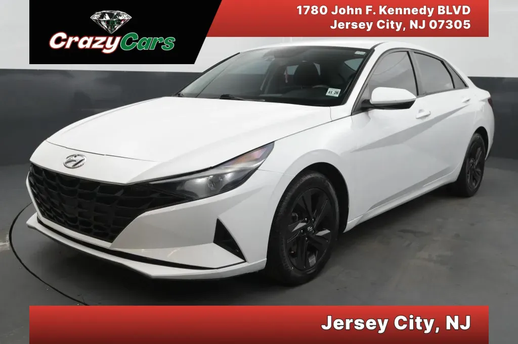 White 2021 Hyundai Elantra SEL Sedan 4D for sale in Jersey City, NJ