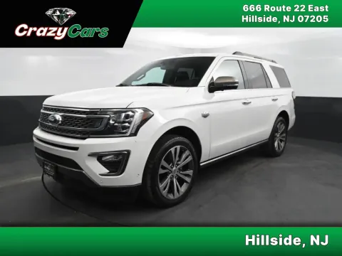 White 2020 Ford Expedition King Ranch Sport Utility 4D for sale in Hillside, NJ