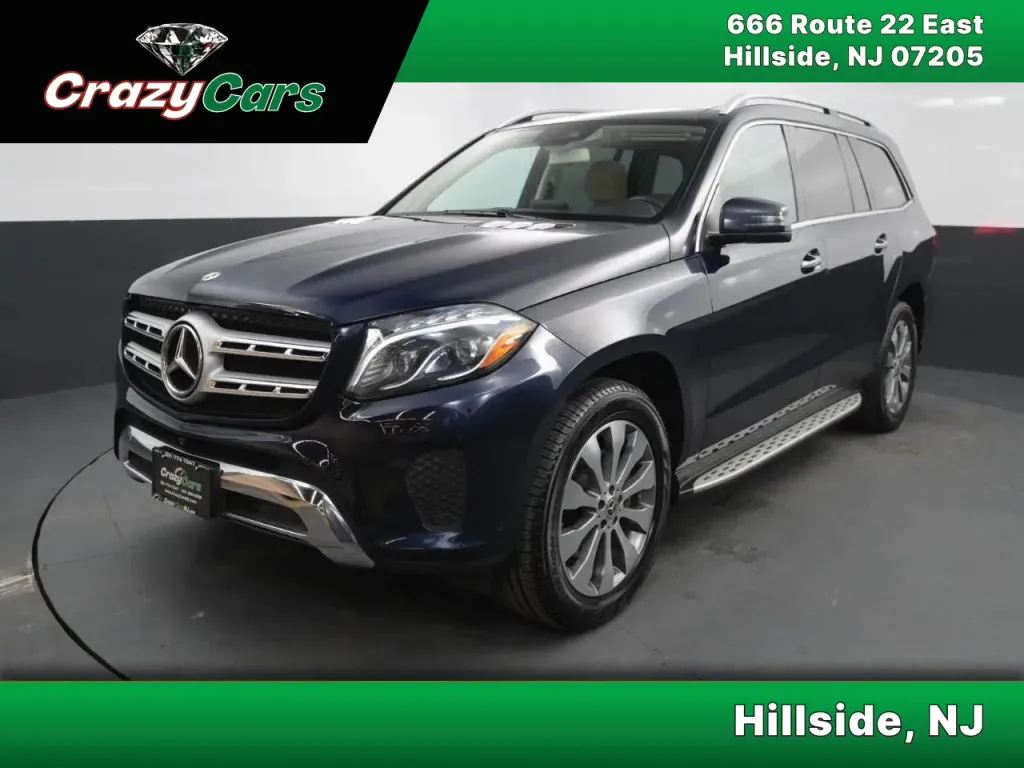 Gray 2019 Mercedes-Benz GLS 450 4MATIC Sport Utility 4D for sale in Hillside, NJ