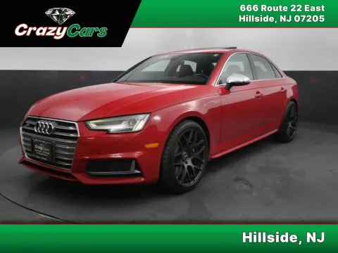 Red 2018 Audi S4 Premium Plus Sedan 4D for sale in Hillside, NJ