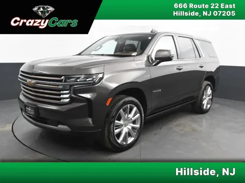 Brown 2021 Chevrolet Tahoe High Country Sport Utility 4D for sale in Hillside, NJ