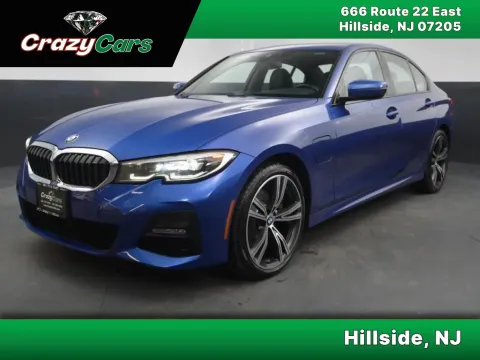 Blue 2021 BMW 3 Series 330e xDrive Sedan 4D for sale in Hillside, NJ