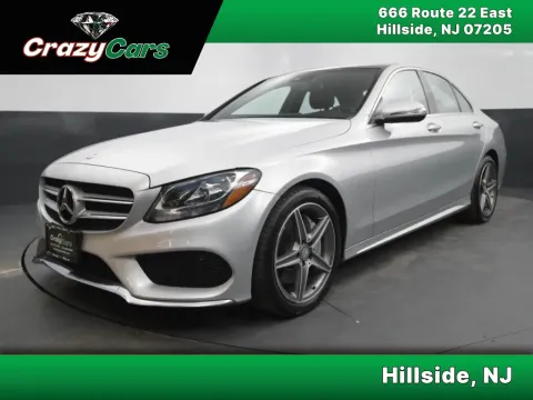 Silver 2016 Mercedes-Benz C-Class C 300 4MATIC Sedan 4D for sale in Hillside, NJ