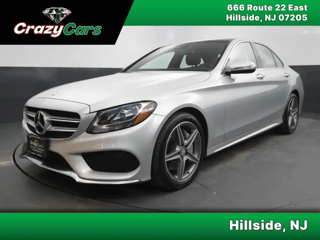 Silver 2016 Mercedes-Benz C-Class C 300 4MATIC Sedan 4D for sale in Hillside, NJ