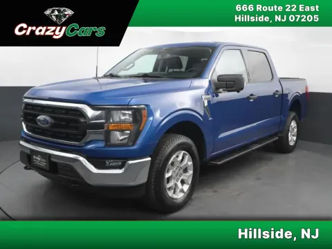 Blue 2023 Ford F-150 SuperCrew Cab XLT Pickup 4D 5 1/2 ft for sale in Hillside, NJ