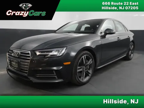 Gray 2018 Audi A4 Premium Plus Sedan 4D for sale in Hillside, NJ