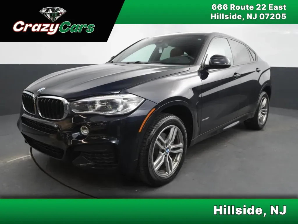 Blue 2019 BMW X6 xDrive35i Sport Utility 4D for sale in Hillside, NJ