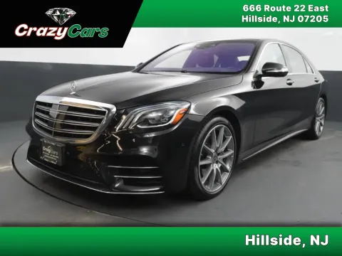 Black 2019 Mercedes-Benz S-Class S 560 4MATIC Sedan 4D for sale in Hillside, NJ