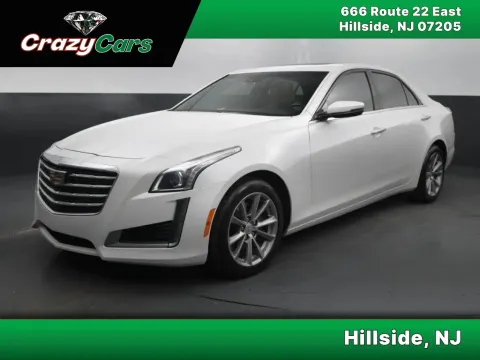 White 2019 Cadillac CTS 2.0 Luxury Sedan 4D for sale in Hillside, NJ