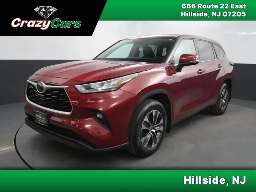 Red 2020 Toyota Highlander XLE Sport Utility 4D for sale in Hillside, NJ