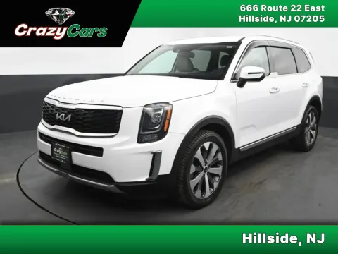 White 2022 Kia Telluride S Sport Utility 4D for sale in Hillside, NJ
