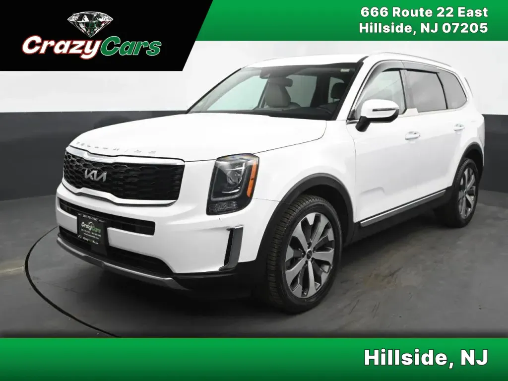 White 2022 Kia Telluride S Sport Utility 4D for sale in Hillside, NJ