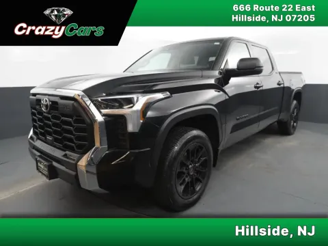 Black 2023 Toyota Tundra CrewMax SR5 Pickup 4D 6 1/2 ft for sale in Hillside, NJ
