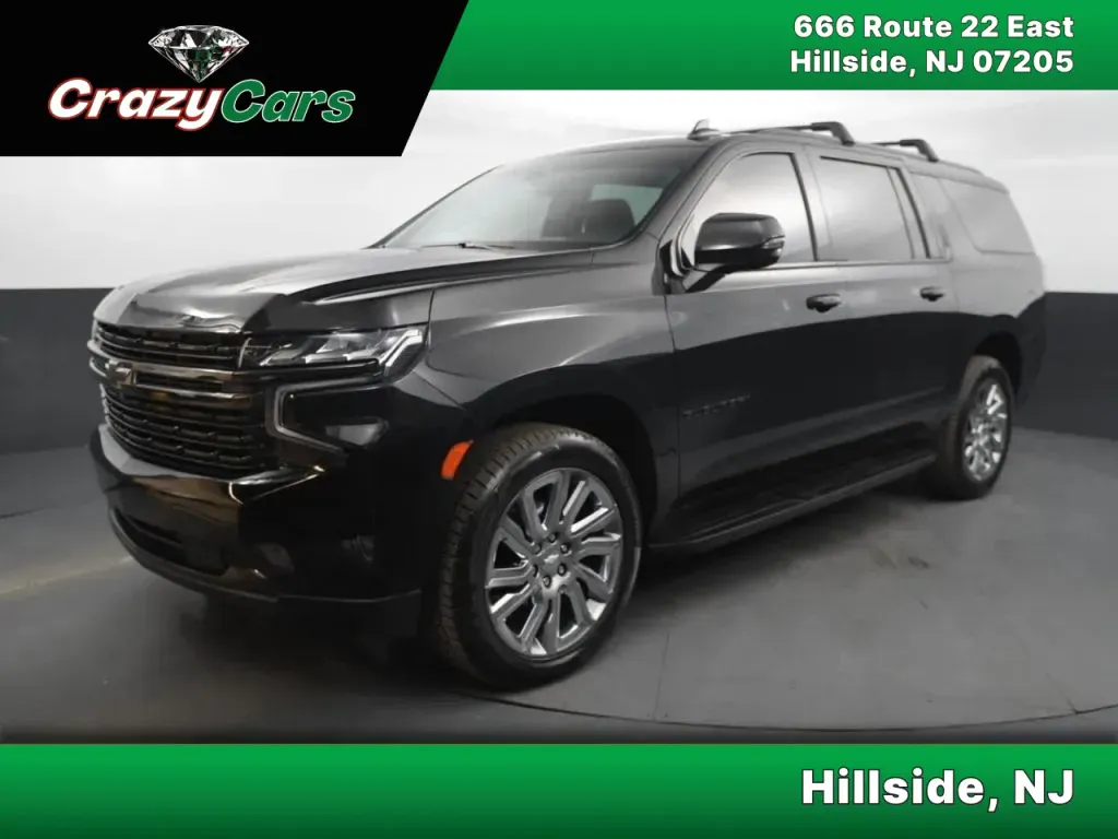Black 2021 Chevrolet Suburban RST Sport Utility 4D for sale in Hillside, NJ