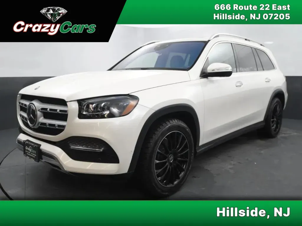 White 2021 Mercedes-Benz GLS 450 4MATIC Sport Utility 4D for sale in Hillside, NJ