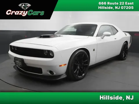 White 2021 Dodge Challenger R/T Scat Pack Coupe 2D for sale in Hillside, NJ