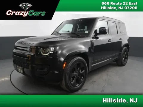 Black 2023 Land Rover Defender 110 X-Dynamic SE Sport Utility 4D for sale in Hillside, NJ