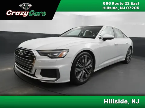 White 2019 Audi A6 55 TFSI Premium Plus Sedan 4D for sale in Hillside, NJ