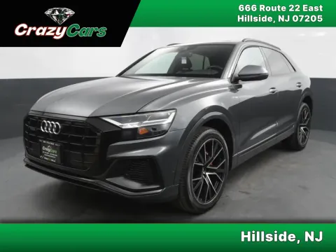 Gray 2020 Audi Q8 55 TFSI Premium Plus Sport Utility 4D for sale in Hillside, NJ