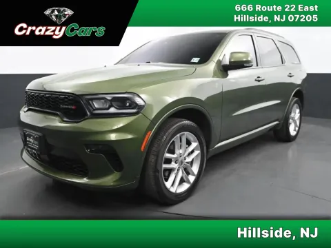 Green 2022 Dodge Durango GT Plus Sport Utility 4D for sale in Hillside, NJ