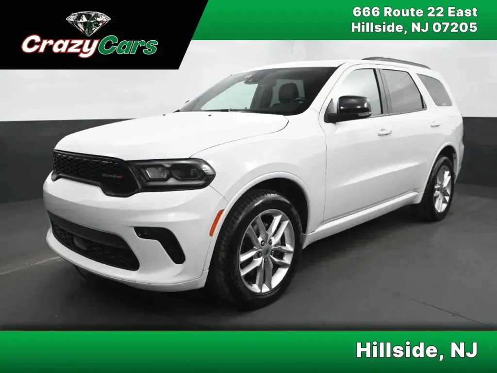 White 2023 Dodge Durango GT Plus Sport Utility 4D for sale in Hillside, NJ
