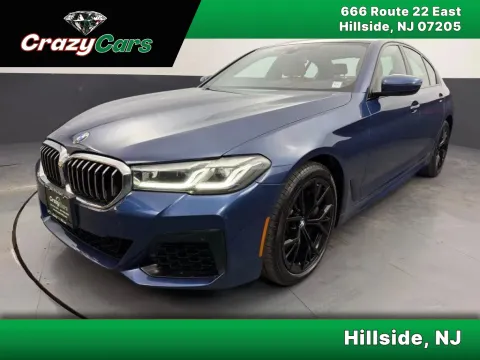 Gray 2022 BMW 5 Series 540i xDrive Sedan 4D for sale in Hillside, NJ