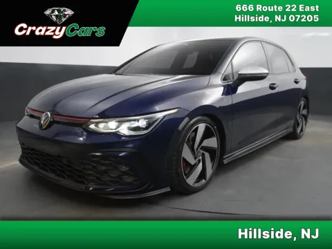 Blue 2024 Volkswagen Golf GTI S Hatchback Sedan 4D for sale in Hillside, NJ