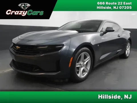 Gray 2022 Chevrolet Camaro LT Coupe 2D for sale in Hillside, NJ