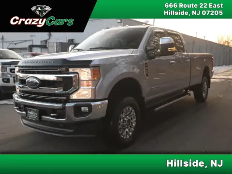 Silver 2021 Ford F350 Super Duty Crew Cab XLT Pickup 4D 8 ft for sale in Hillside, NJ