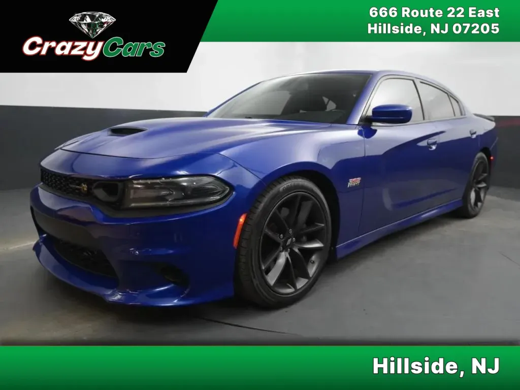 Blue 2019 Dodge Charger Scat Pack Sedan 4D for sale in Hillside, NJ