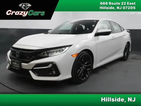 White 2020 Honda Civic Si Sedan 4D for sale in Hillside, NJ