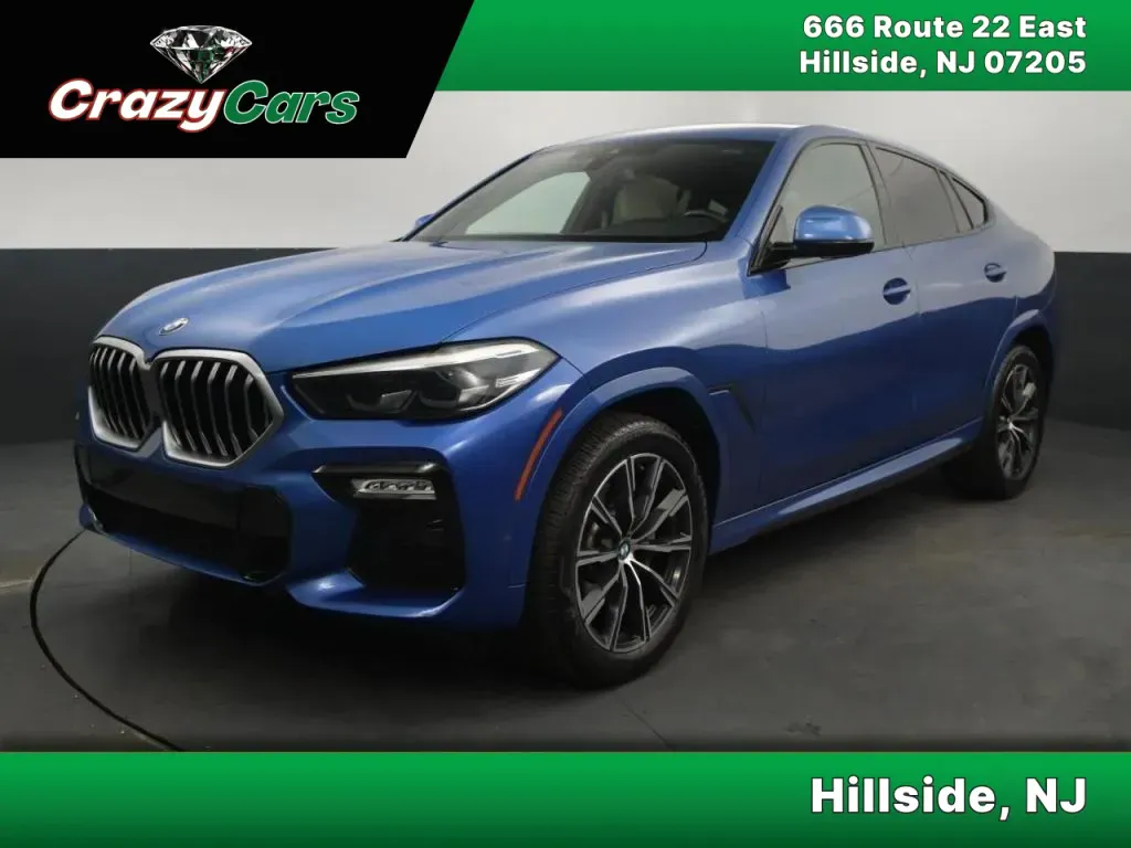 Blue 2020 BMW X6 xDrive40i Sport Utility 4D for sale in Hillside, NJ