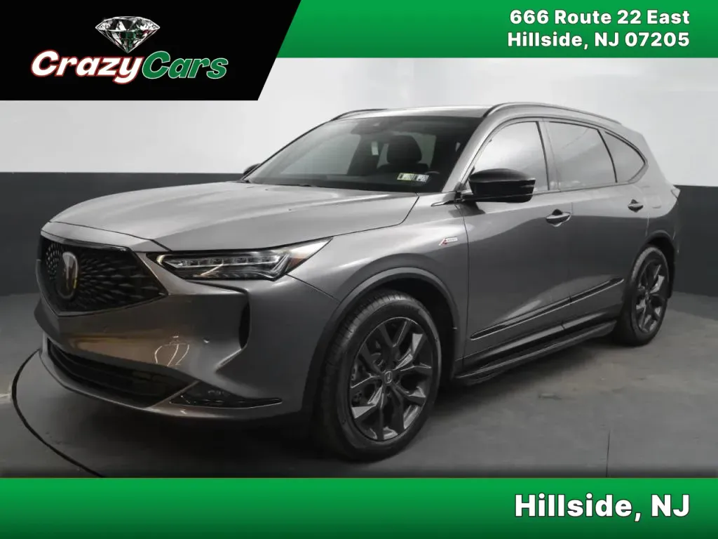 Gray 2022 Acura MDX SH-AWD w/A-Spec Pkg Sport Utility 4D for sale in Hillside, NJ