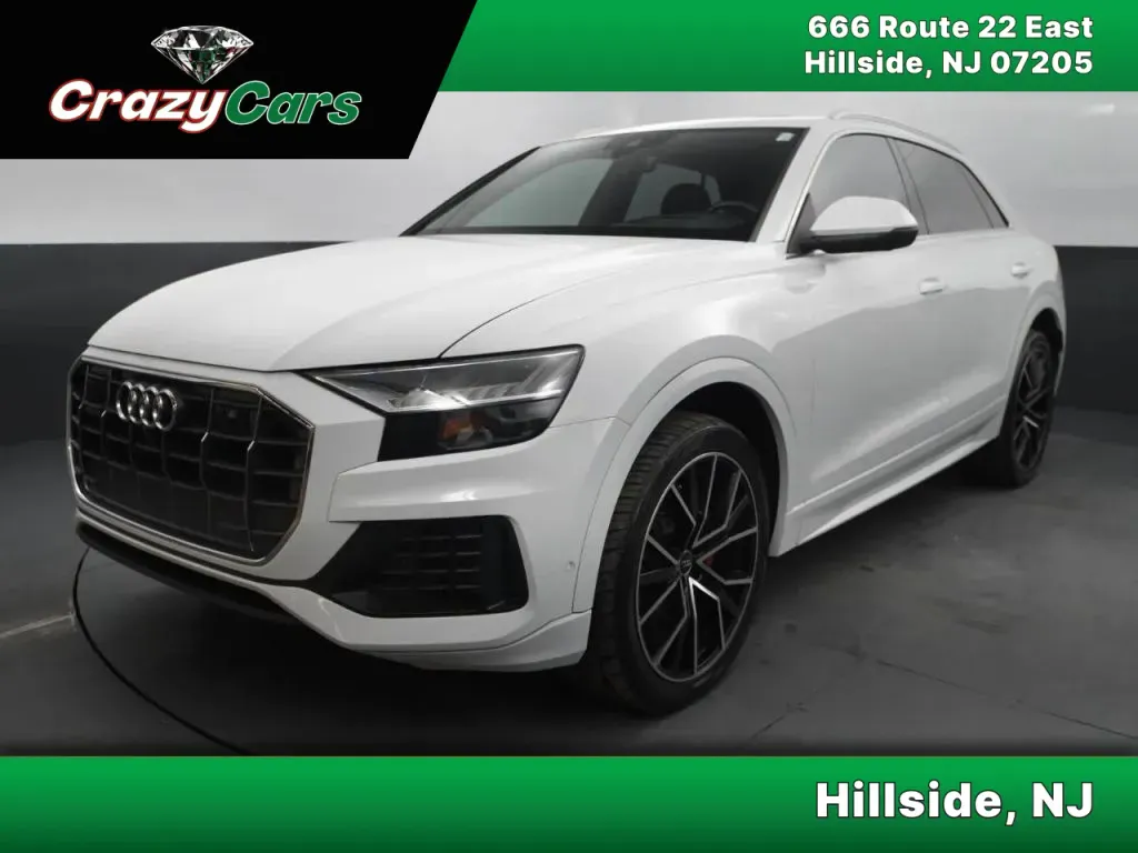 White 2019 Audi Q8 Prestige Sport Utility 4D for sale in Hillside, NJ