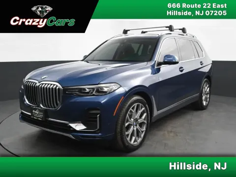 Blue 2020 BMW X7 xDrive40i Sport Utility 4D for sale in Hillside, NJ