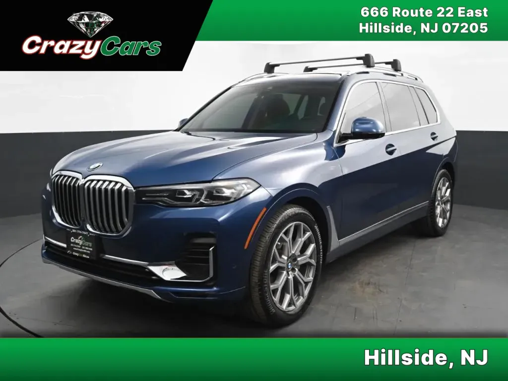 Blue 2020 BMW X7 xDrive40i Sport Utility 4D for sale in Hillside, NJ