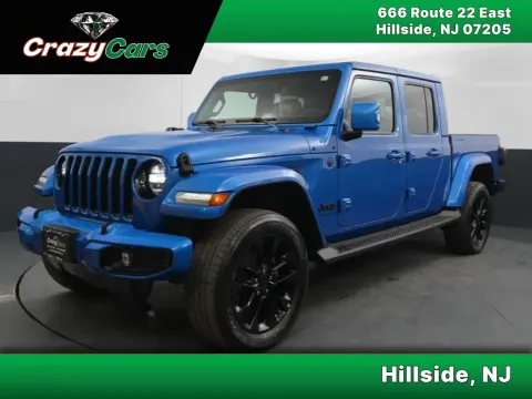 Blue 2023 Jeep Gladiator High Altitude Pickup 4D 5 ft for sale in Hillside, NJ