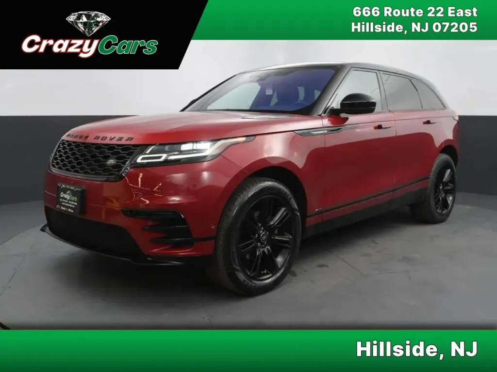 Red 2019 Land Rover Range Rover Velar R-Dynamic SE Sport Utility 4D for sale in Hillside, NJ