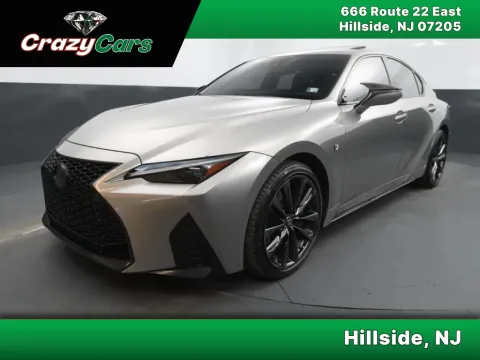 Gray 2022 Lexus IS 350 F SPORT Sedan 4D for sale in Hillside, NJ