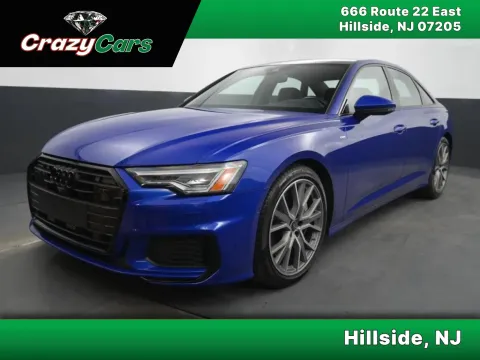 Blue 2022 Audi A6 55 TFSI Premium Plus Sedan 4D for sale in Hillside, NJ