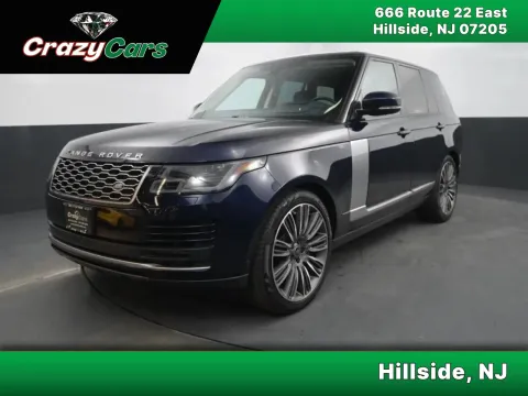 Blue 2021 Land Rover Range Rover P525 HSE Westminster Edition Sport Utility 4D for sale in Hillside, NJ