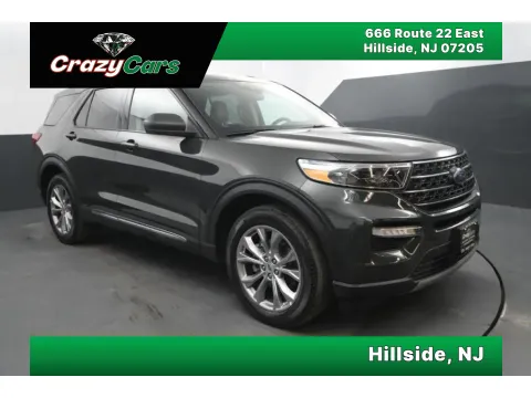 Gray 2022 Ford Explorer XLT Sport Utility 4D for sale in Hillside, NJ