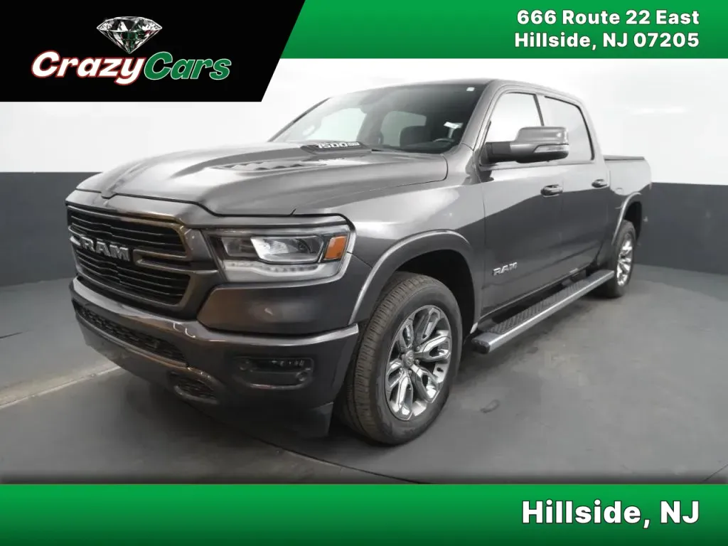 Gray 2020 Ram 1500 Crew Cab Laramie Pickup 4D 5 1/2 ft for sale in Hillside, NJ