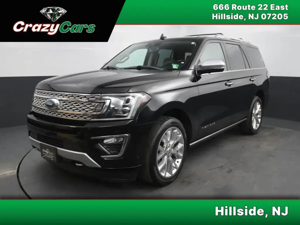 Black 2018 Ford Expedition Platinum Sport Utility 4D for sale in Hillside, NJ