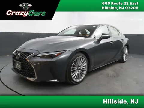 Gray 2022 Lexus IS 300 Sedan 4D for sale in Hillside, NJ