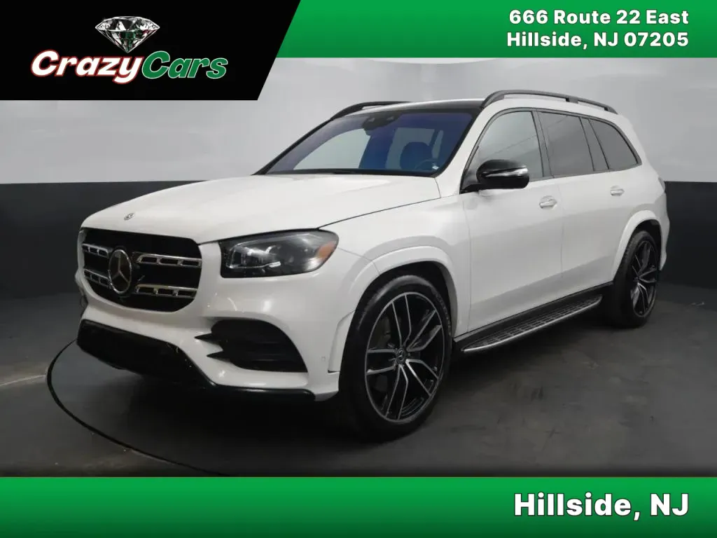 White 2020 Mercedes-Benz GLS 580 4MATIC Sport Utility 4D for sale in Hillside, NJ