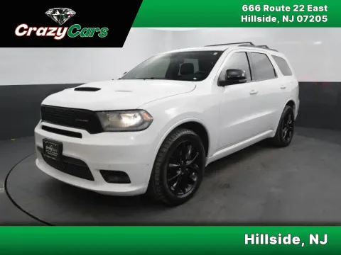 White 2018 Dodge Durango R/T Sport Utility 4D for sale in Hillside, NJ