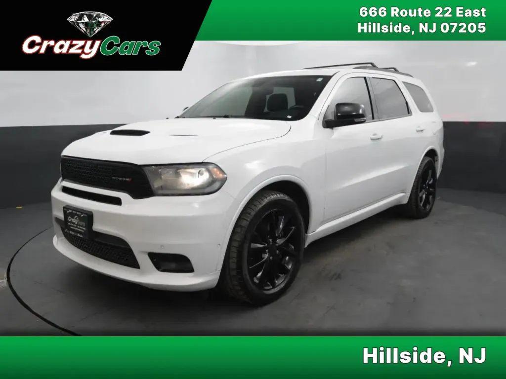 White 2018 Dodge Durango R/T Sport Utility 4D for sale in Hillside, NJ