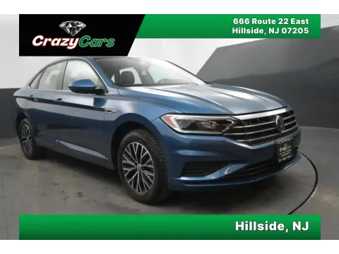 Blue 2019 Volkswagen Jetta 1.4T SEL Sedan 4D for sale in Hillside, NJ